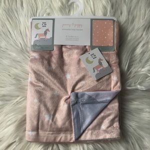 Believe In Your Dreams Unicorn Baby Blanket